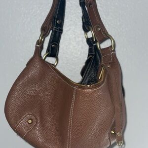 Brown Leather Shoulder Bag